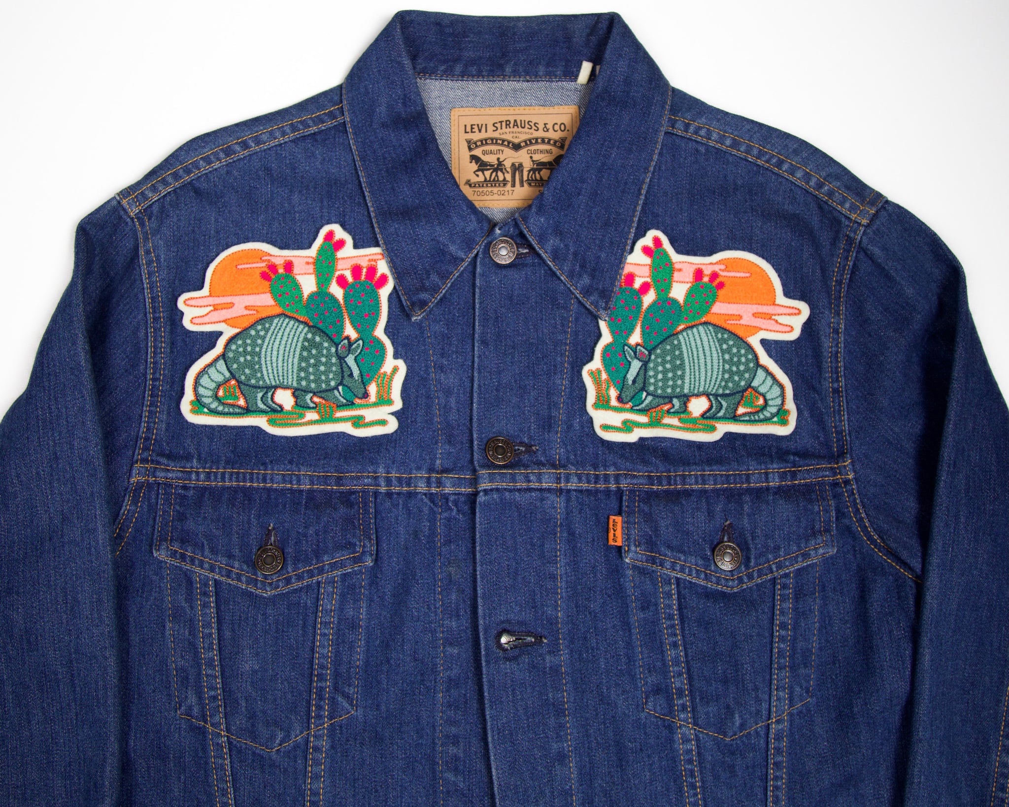 Armadillo Shoulder Patch Set