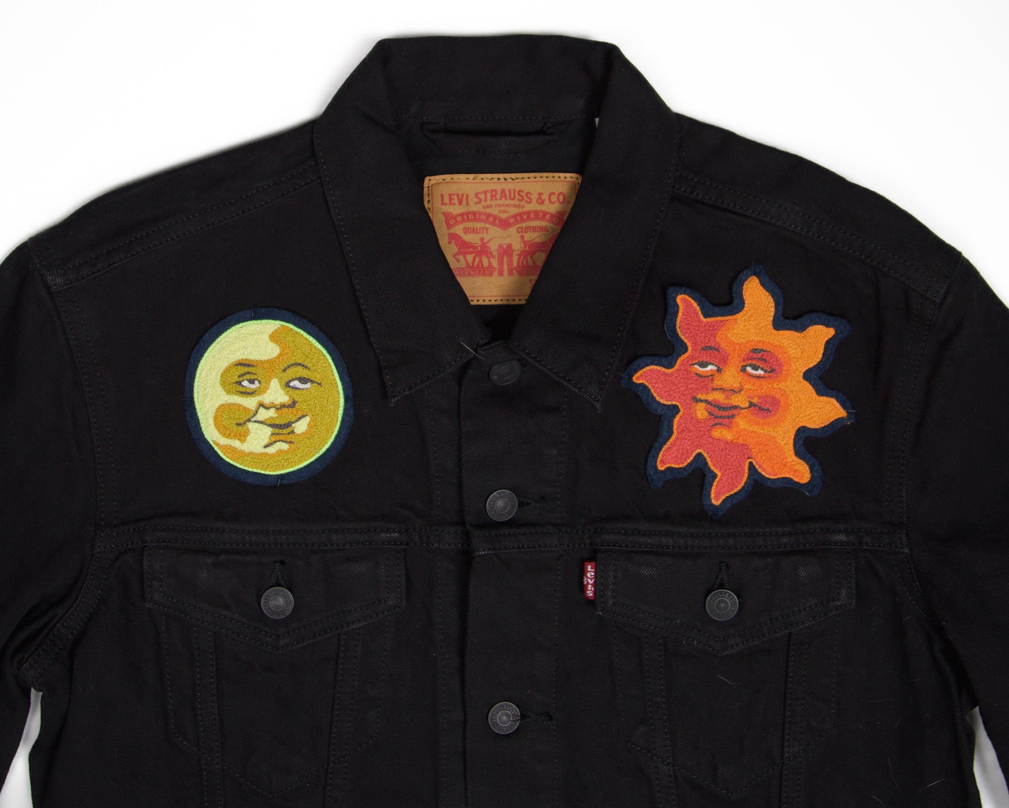 Sun and Moon Levis Trucker Jacket