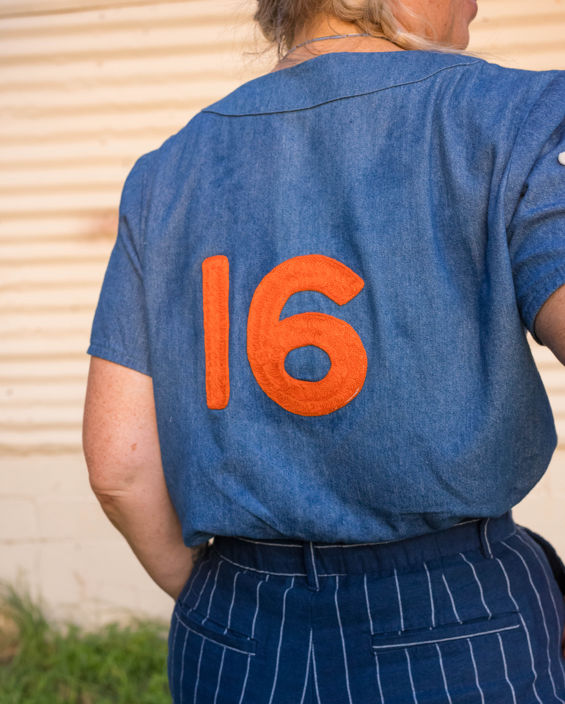 Women's Official Texas Playboys Denim Jersey pre-order