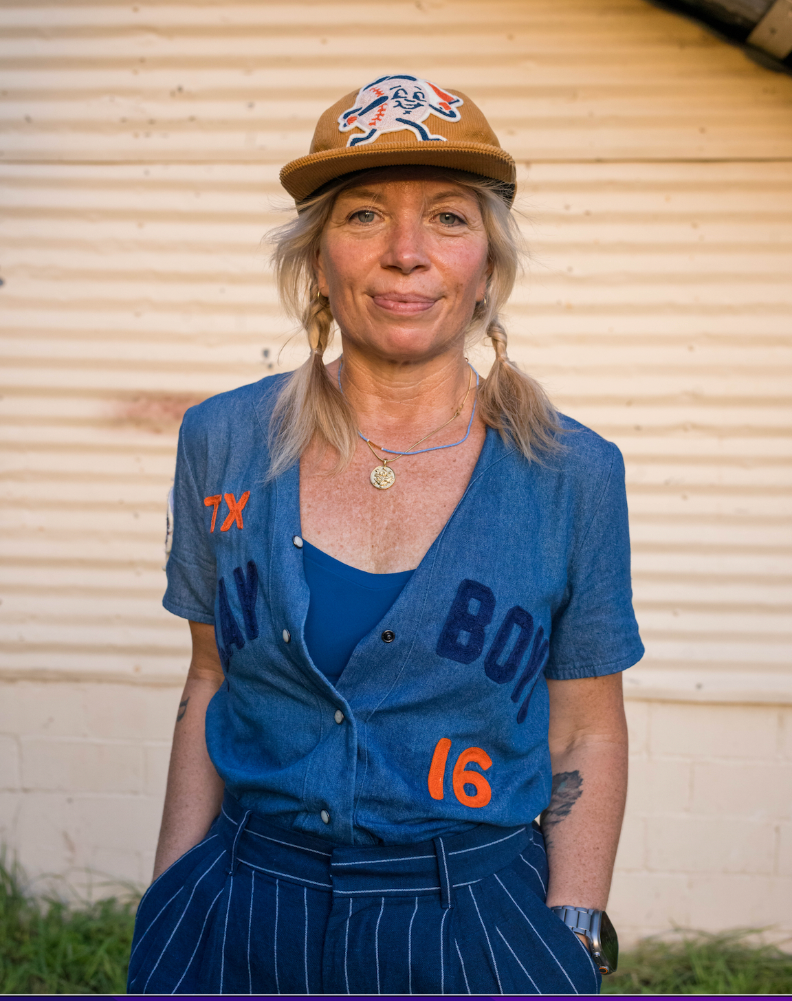Women's Official Texas Playboys Denim Jersey pre-order