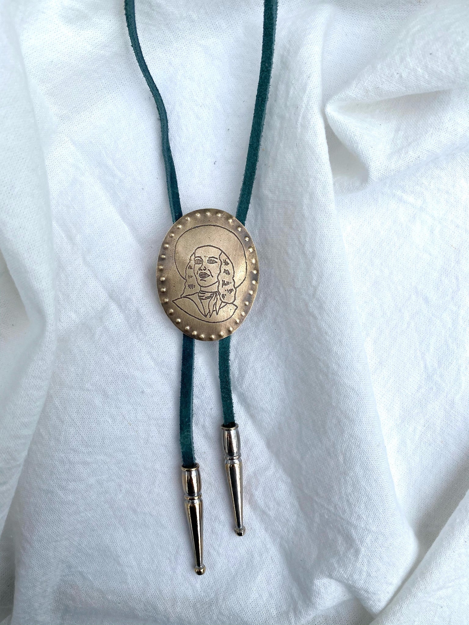 Claire Sommers Buck x Fort Lonesome Cowgirl Bolo Tie