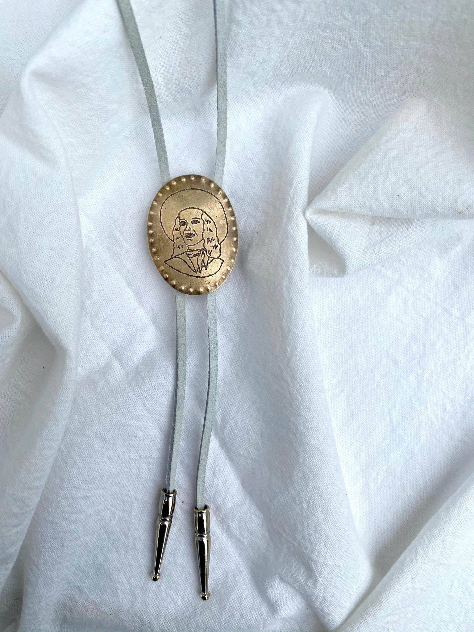 Claire Sommers Buck x Fort Lonesome Cowgirl Bolo Tie