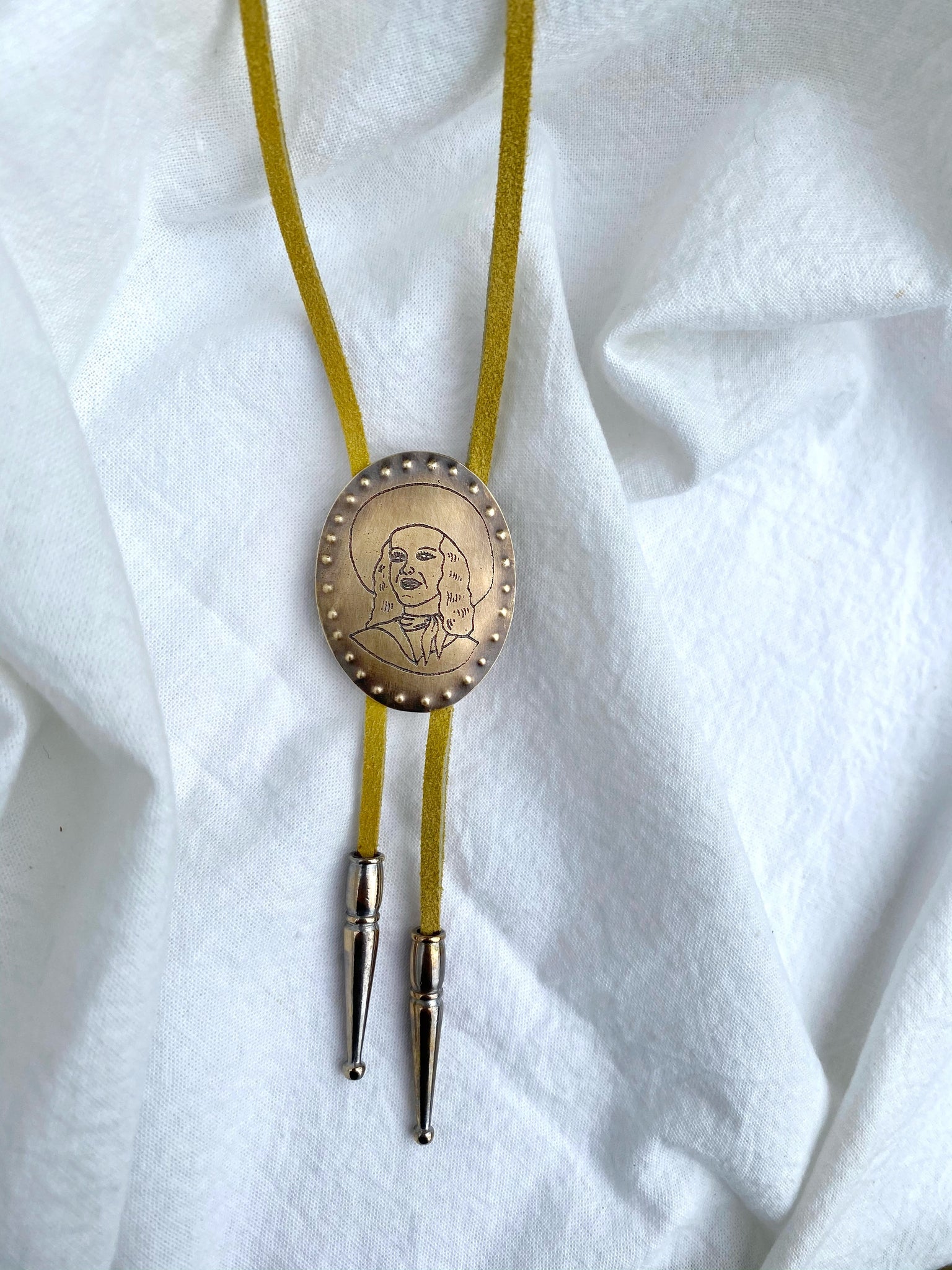 Claire Sommers Buck x Fort Lonesome Cowgirl Bolo Tie