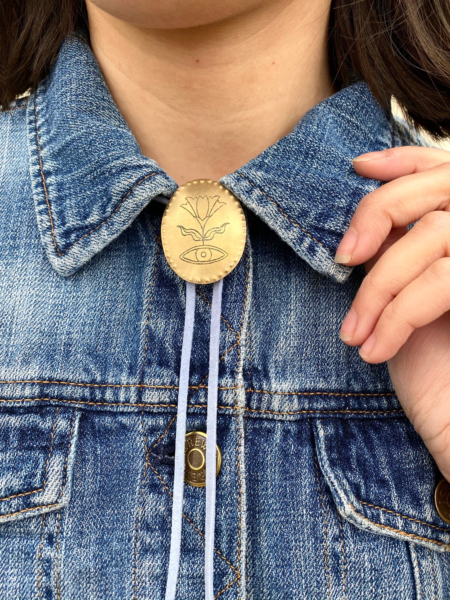 Claire Sommers Buck x Fort Lonesome DREAMLAND Bolo Tie
