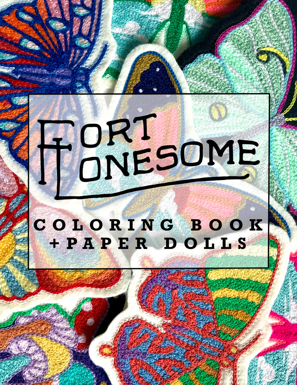 Fort Lonesome Coloring Book + Paper Dolls