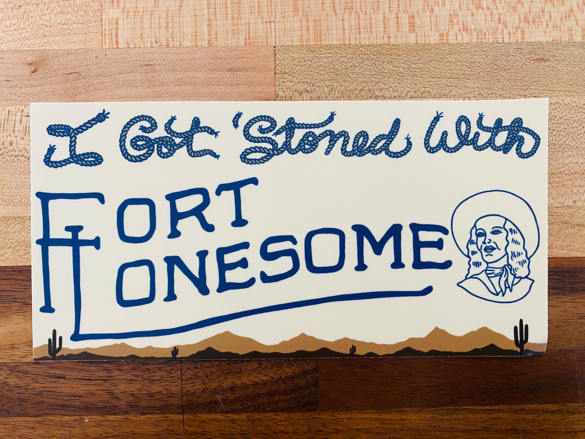 I Got 'Stoned Bumper Sticker