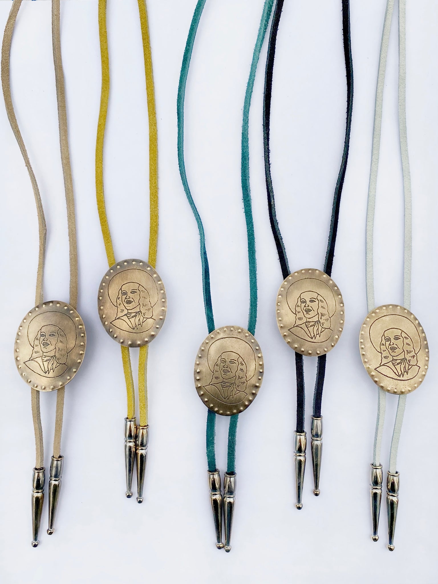 Claire Sommers Buck x Fort Lonesome Cowgirl Bolo Tie