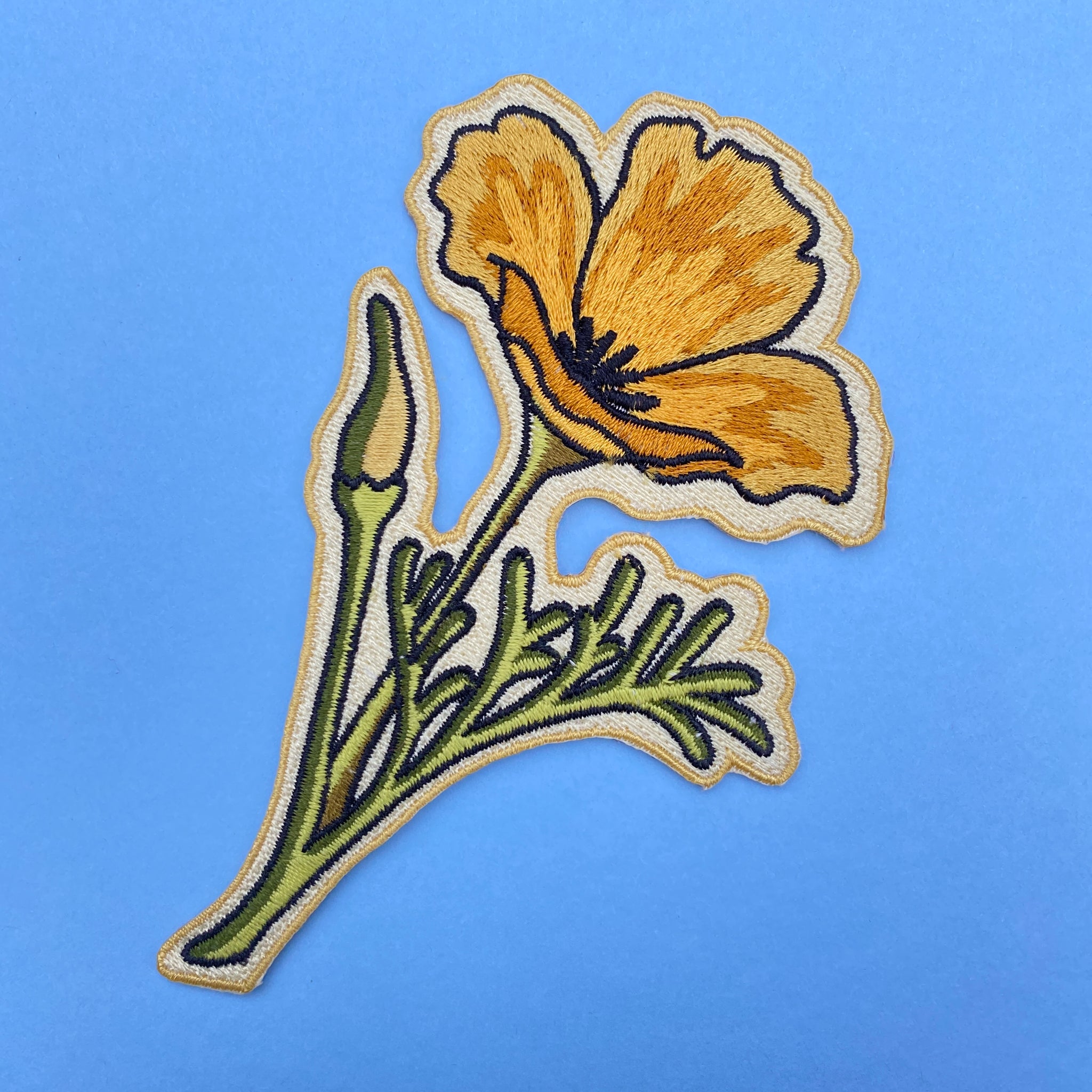 California Golden Poppy Digital Patch