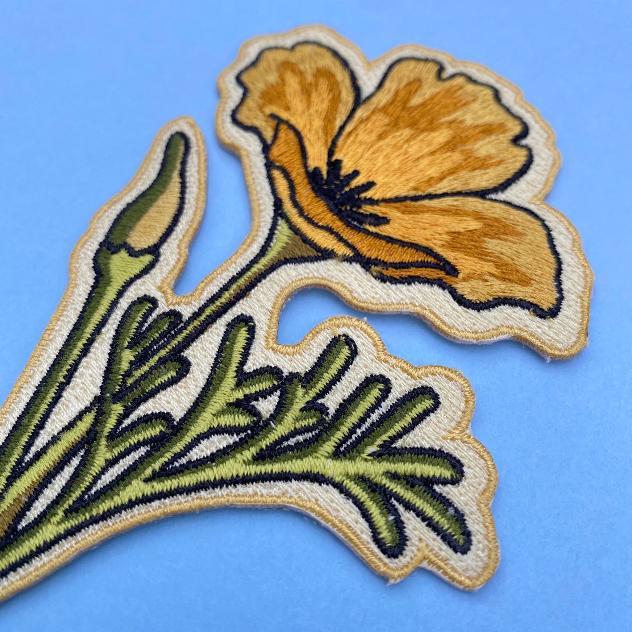 California Golden Poppy Digital Patch