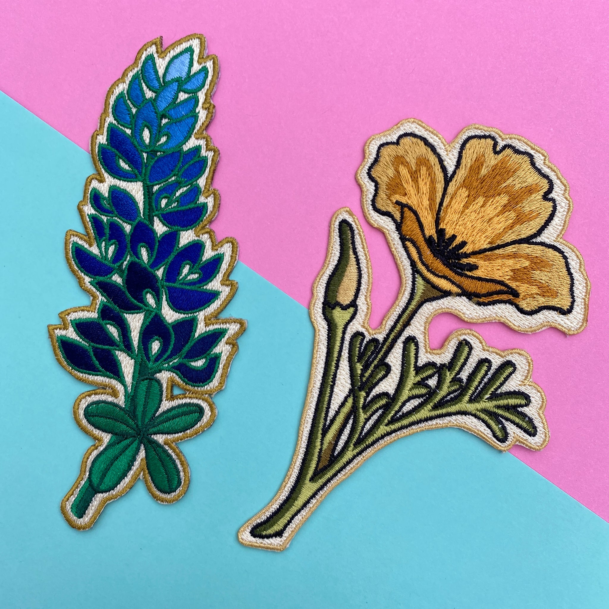 California Golden Poppy Digital Patch