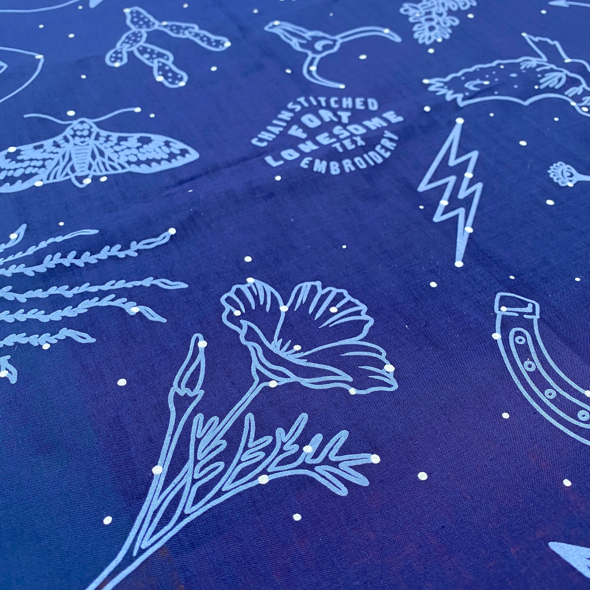 Fort Lonesome Constellation Bandana