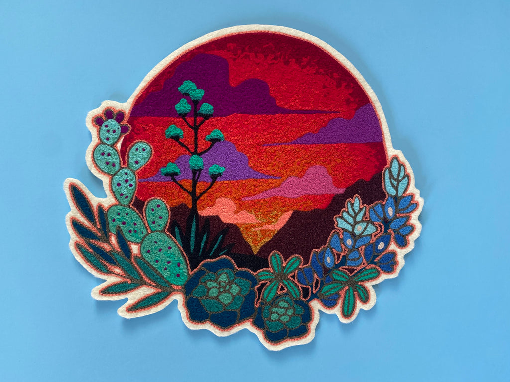 Texas Sky Afire Patch