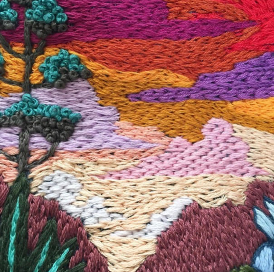 Fort Lonesome Embroidery Kit