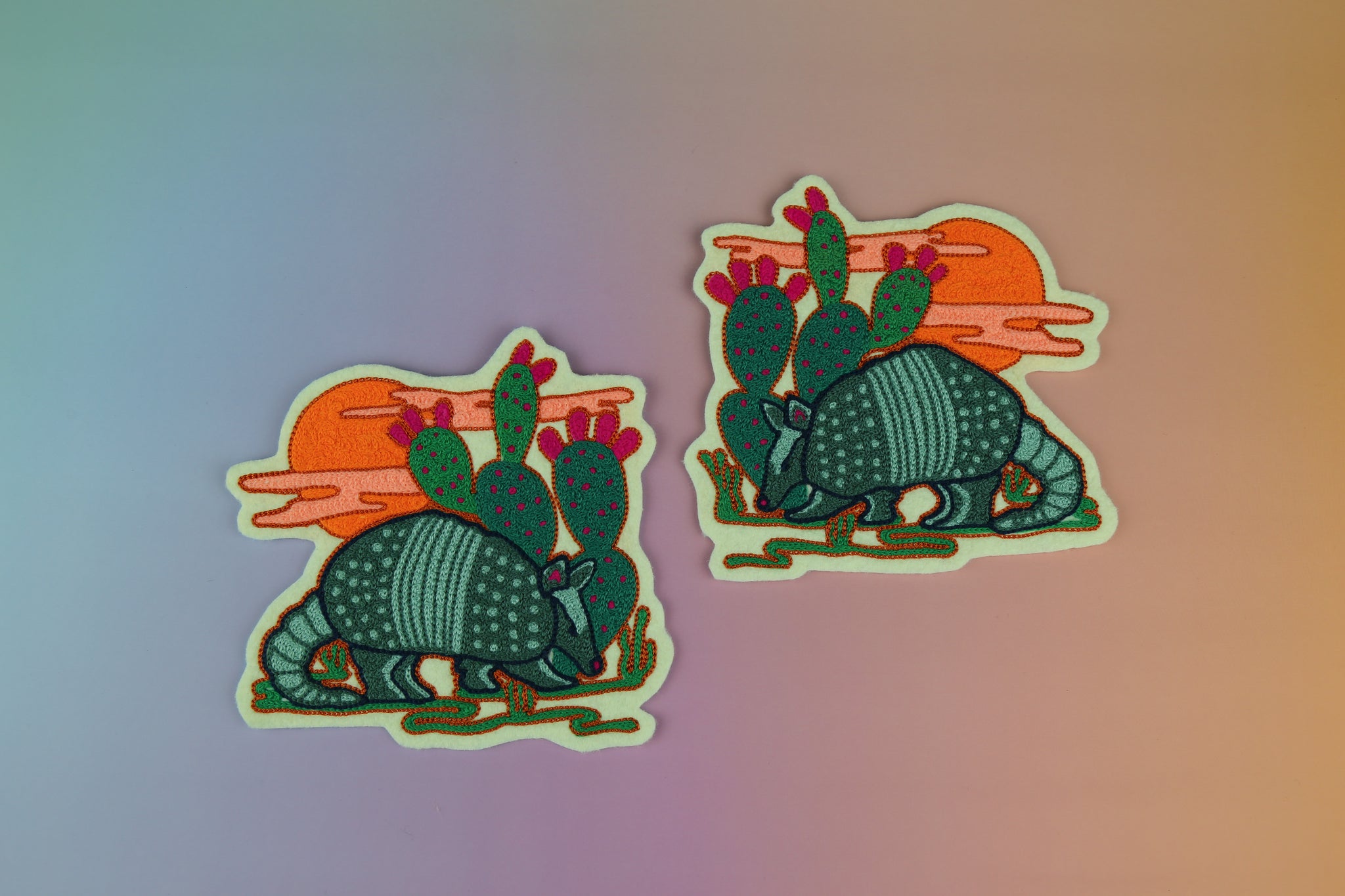 Armadillo Shoulder Patch Set