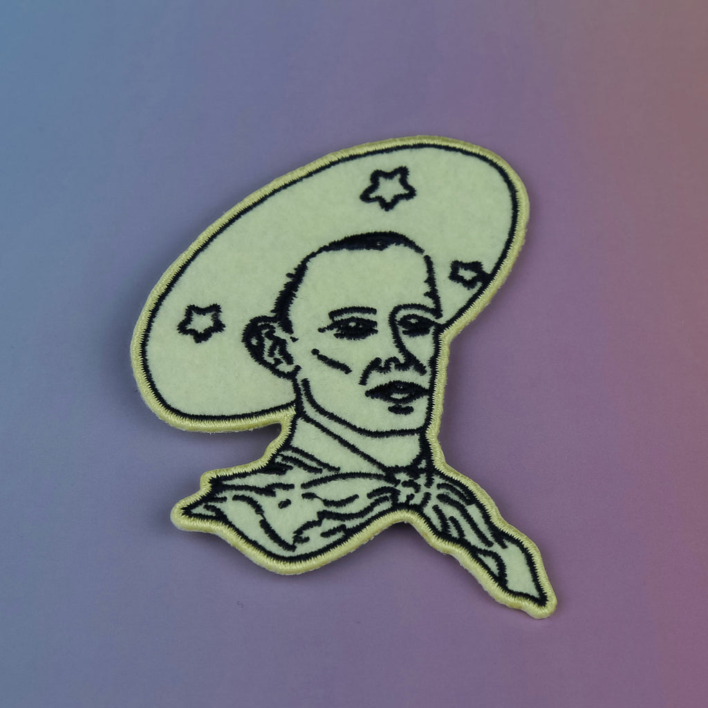 Fort Lonesome Cowboy Felt Logo Patch