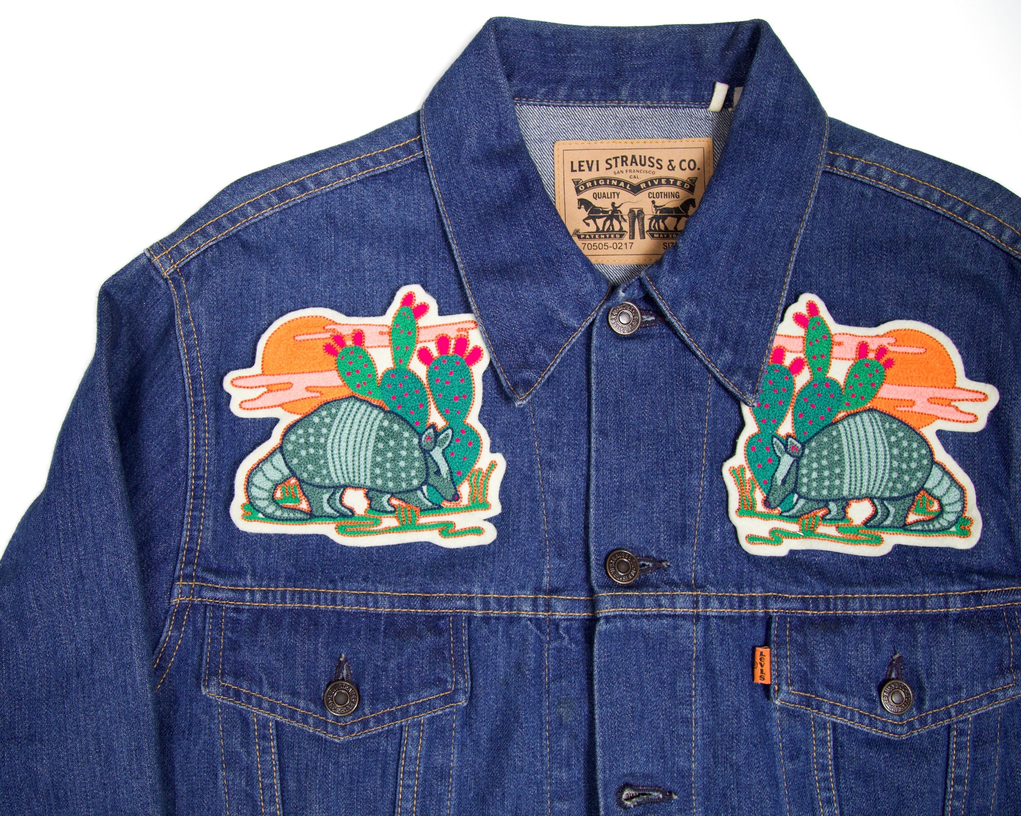 Armadillo Shoulder Patch Set