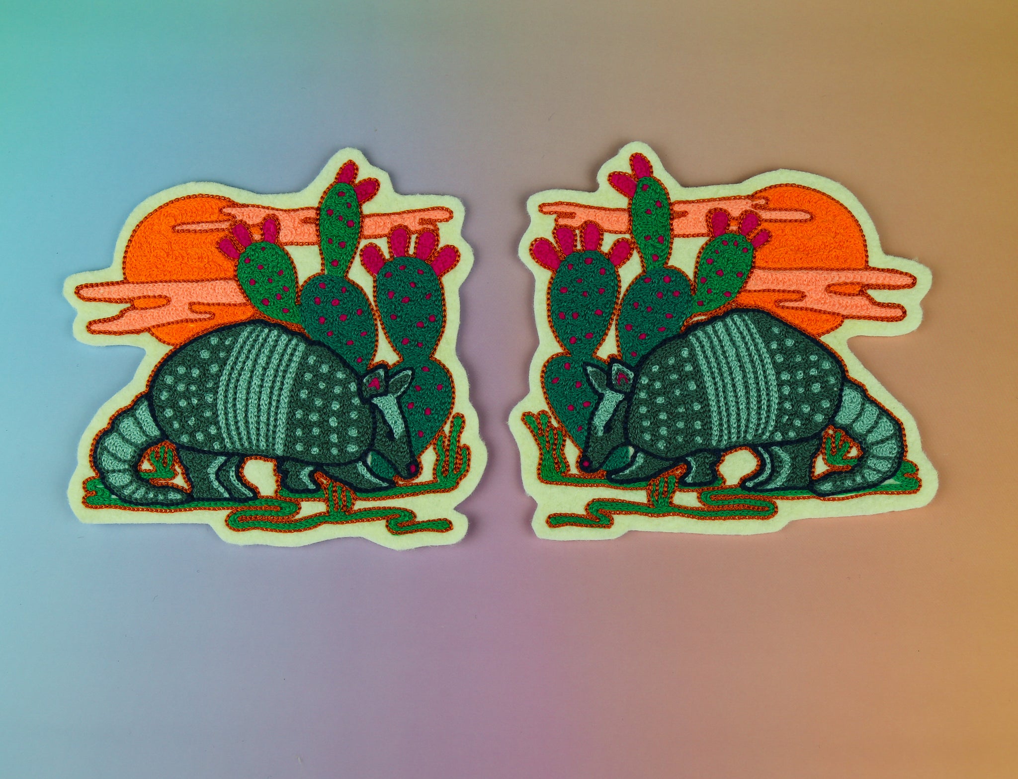 Armadillo Shoulder Patch Set