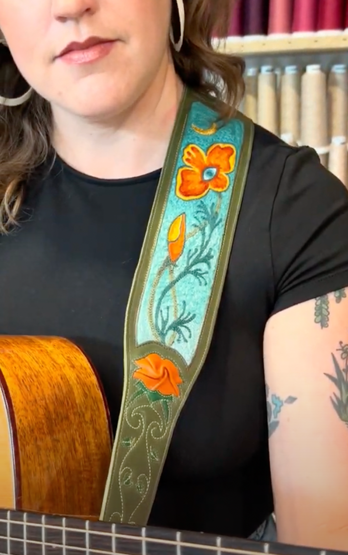 Graham Ebner X Fort Lonesome Guitar Strap 1