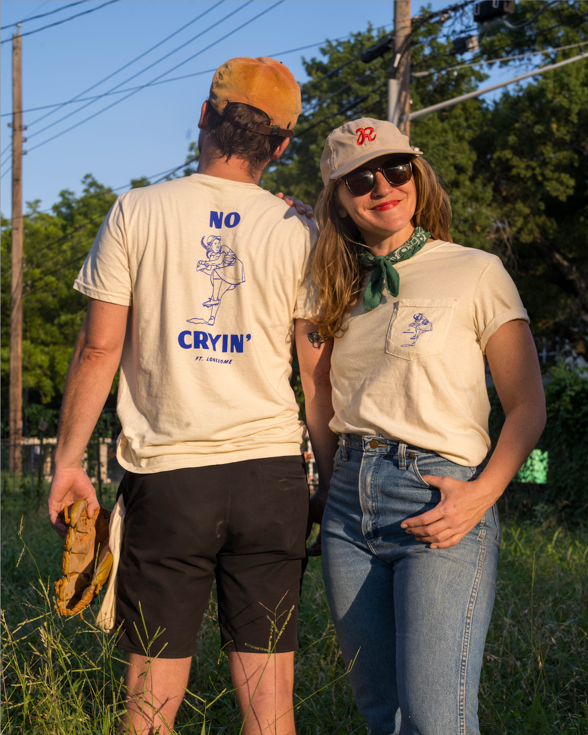 No Cryin Pocket Tee