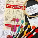 Fort Lonesome Embroidery Kit