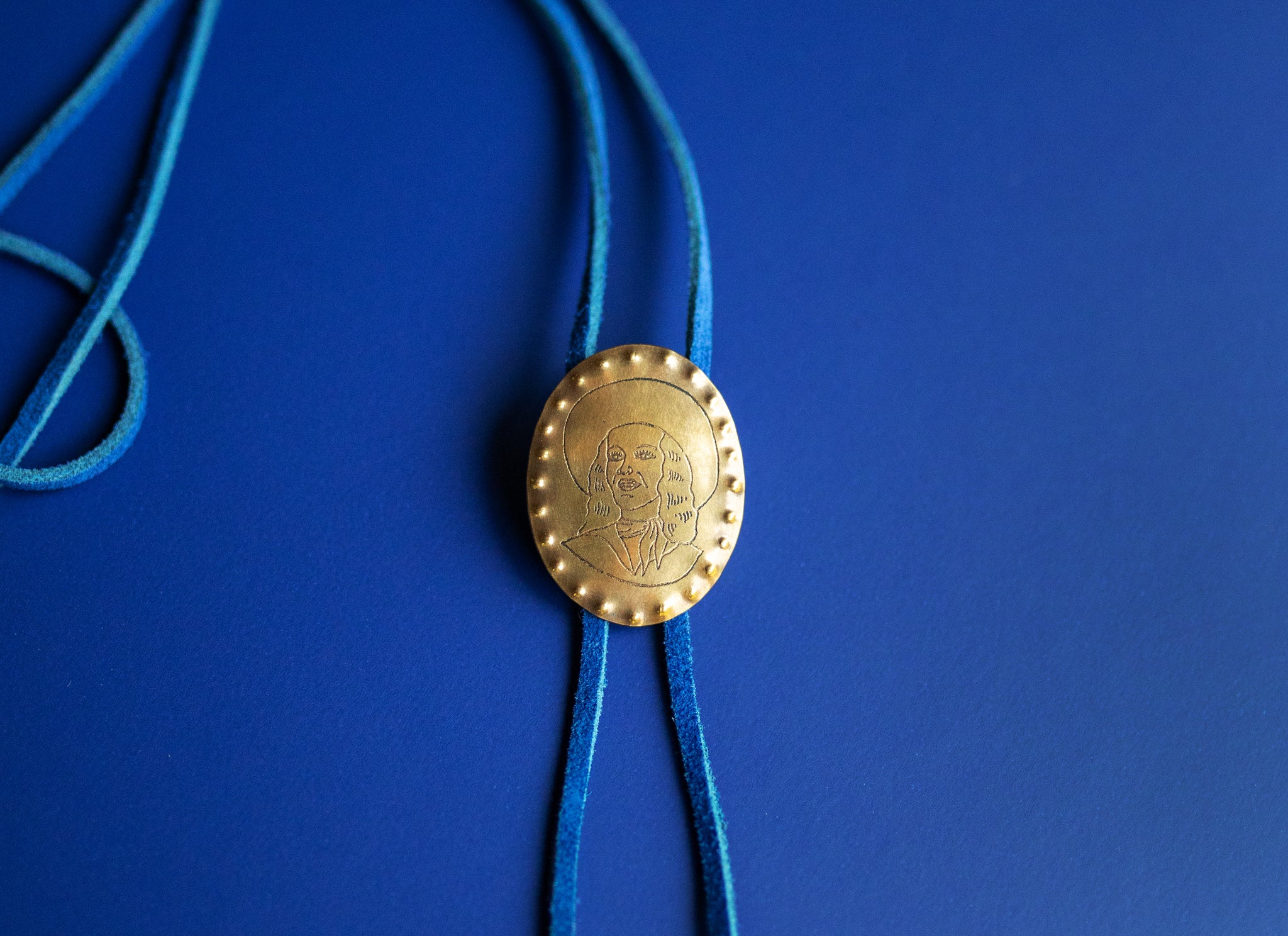 Claire Sommers Buck x Fort Lonesome Cowgirl Bolo Tie